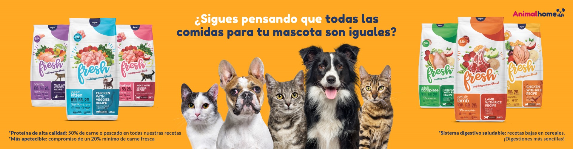 Comidas fresh mascotas